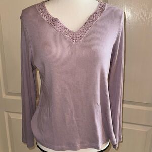PETITES - Purple Long Sleeve - Size PL